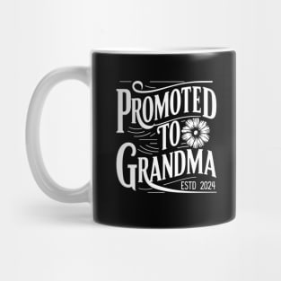 Promoted to grandma 2024, first time grandma Mug